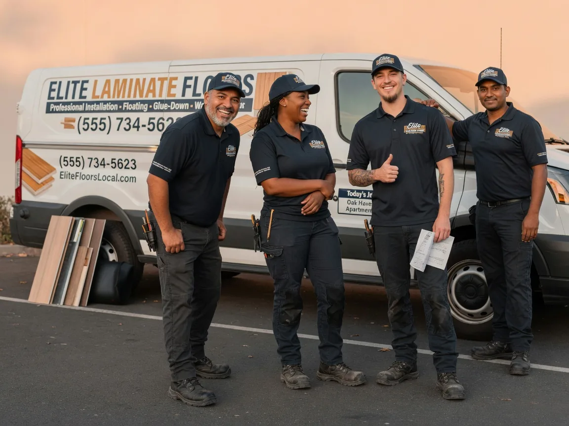 Laminate flooring installation company in Tignall, GA